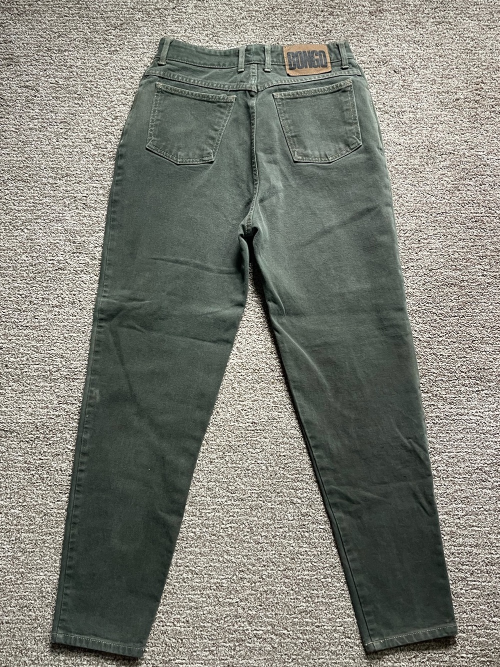 Vintage bongo jeans Dark Green Cotton